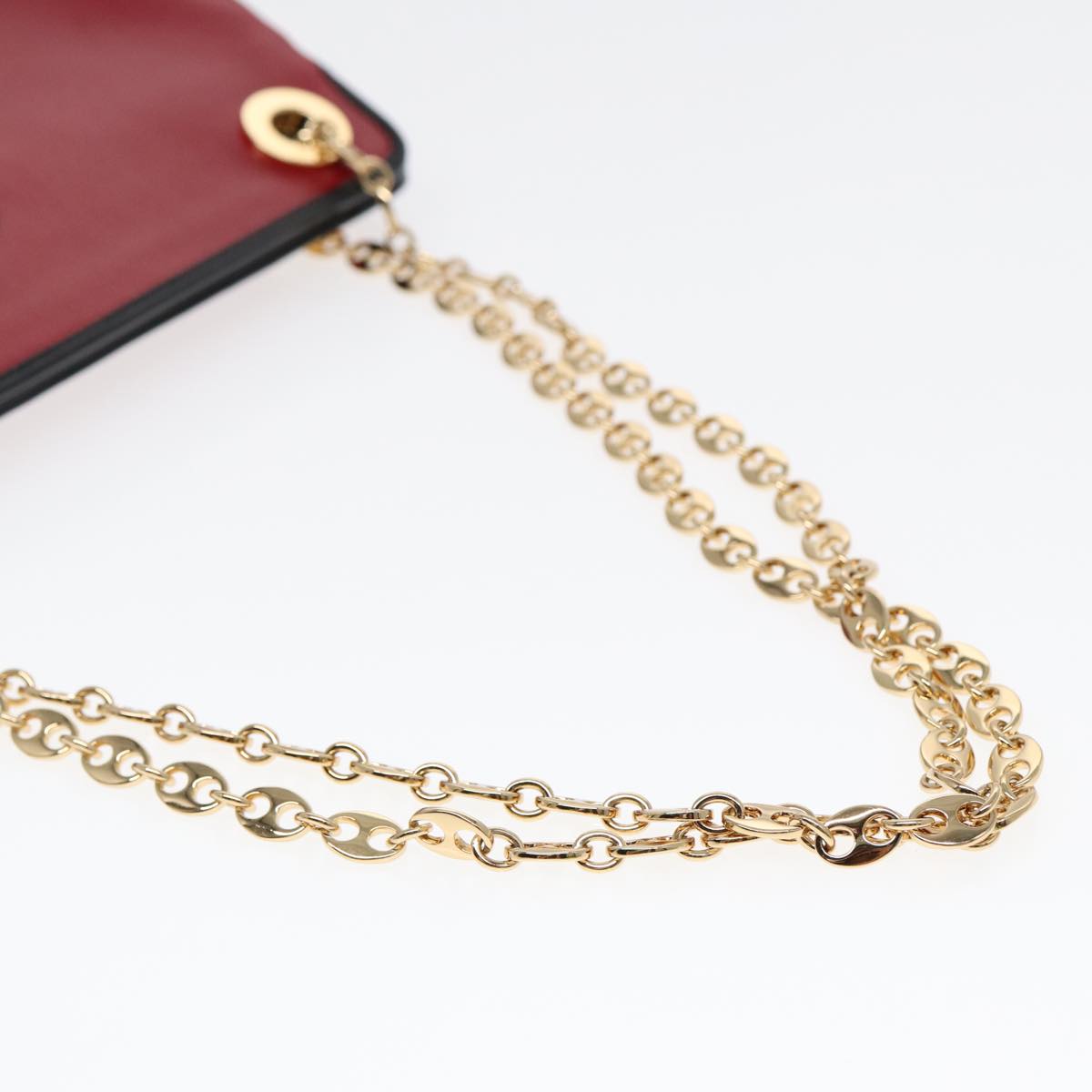 Gucci Marina Red Leather Shoulder Bag