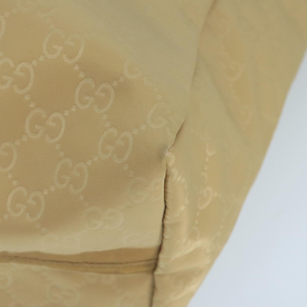 Gucci Beige Canvas Tote Bag