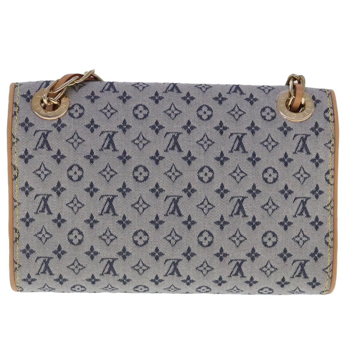 Louis Vuitton Camille Navy Canvas Shoulder Bag
