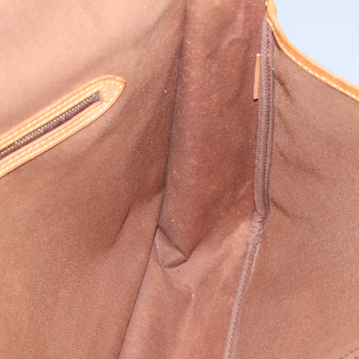 Louis Vuitton Gibecière Brown Canvas Shoulder Bag