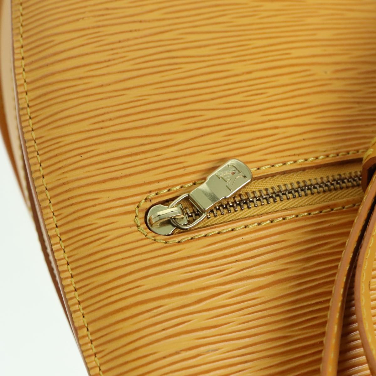 Louis Vuitton Mabillon Yellow Leather Backpack Bag