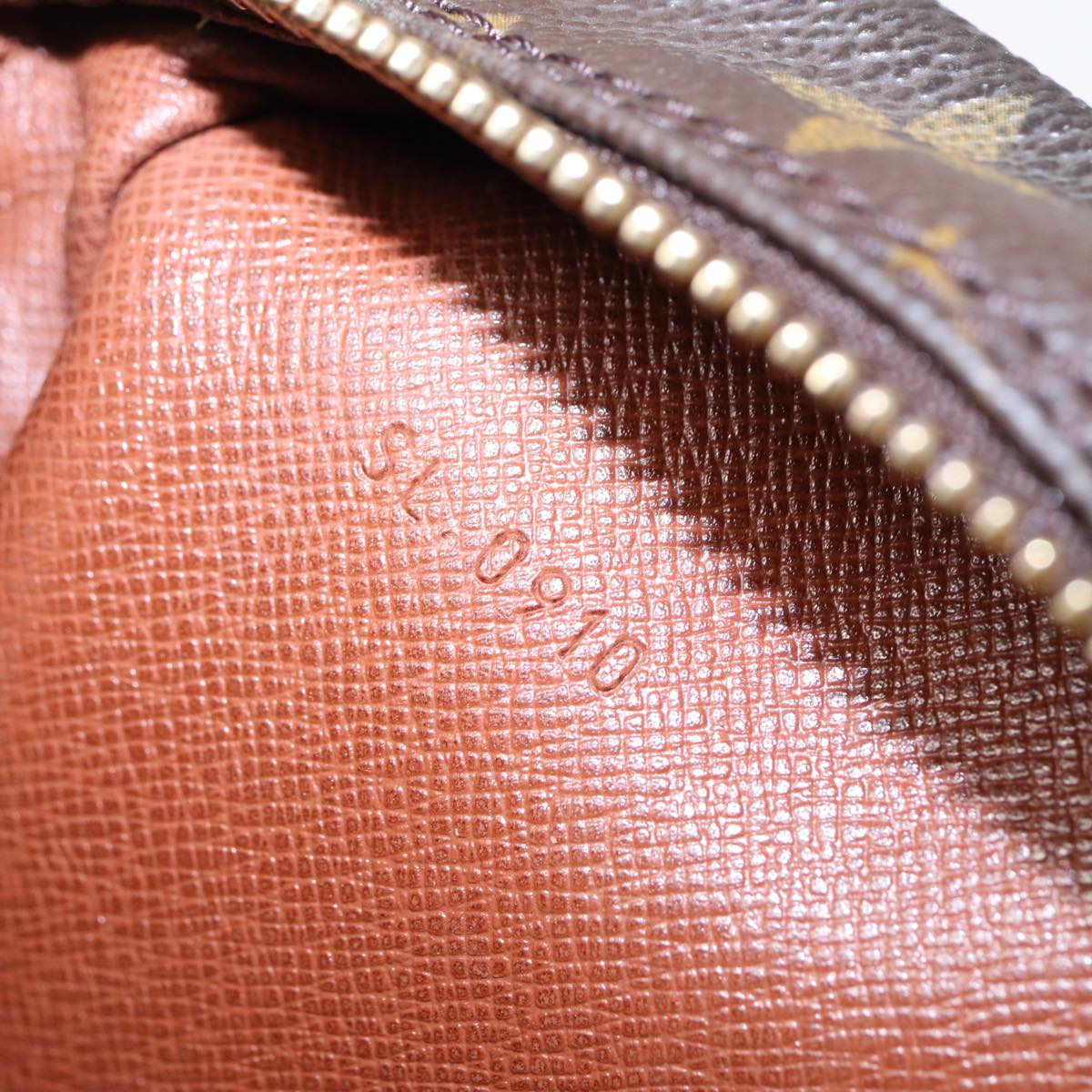 Louis Vuitton Compiegne 28 Brown Canvas Clutch Bag