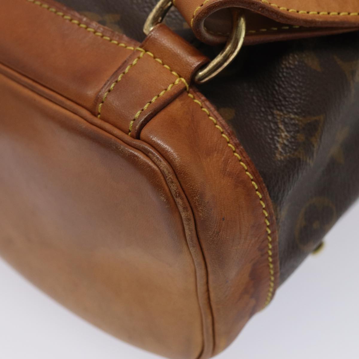 Louis Vuitton Montsouris Brown Canvas Backpack Bag
