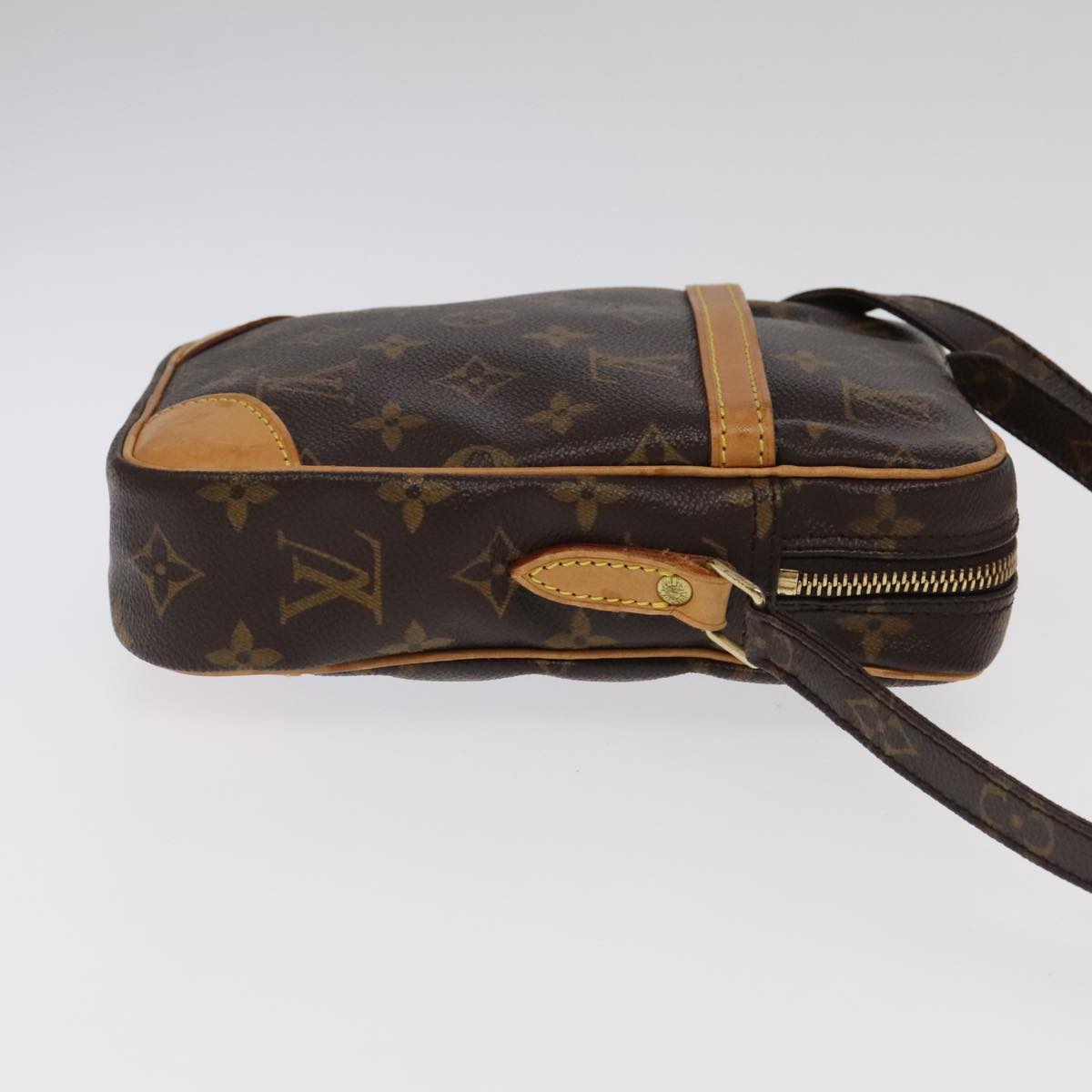 Louis Vuitton Danube Brown Canvas Shoulder Bag