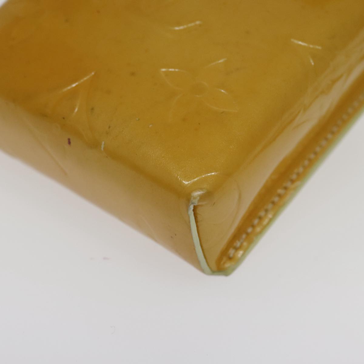 Louis Vuitton Walker Yellow Patent Leather Wallet