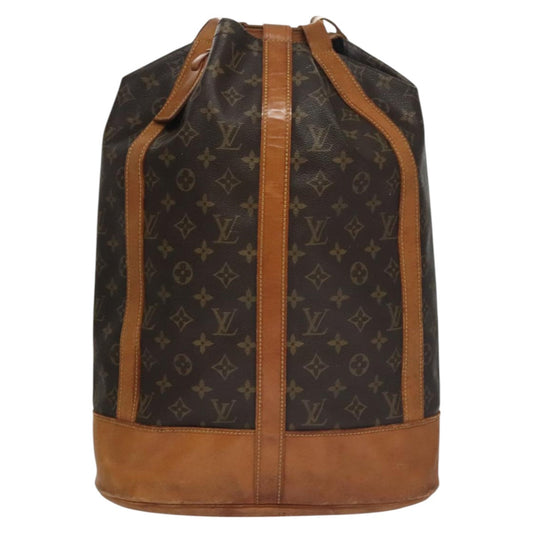 Louis Vuitton Randonnée Brown Canvas Shoulder Bag