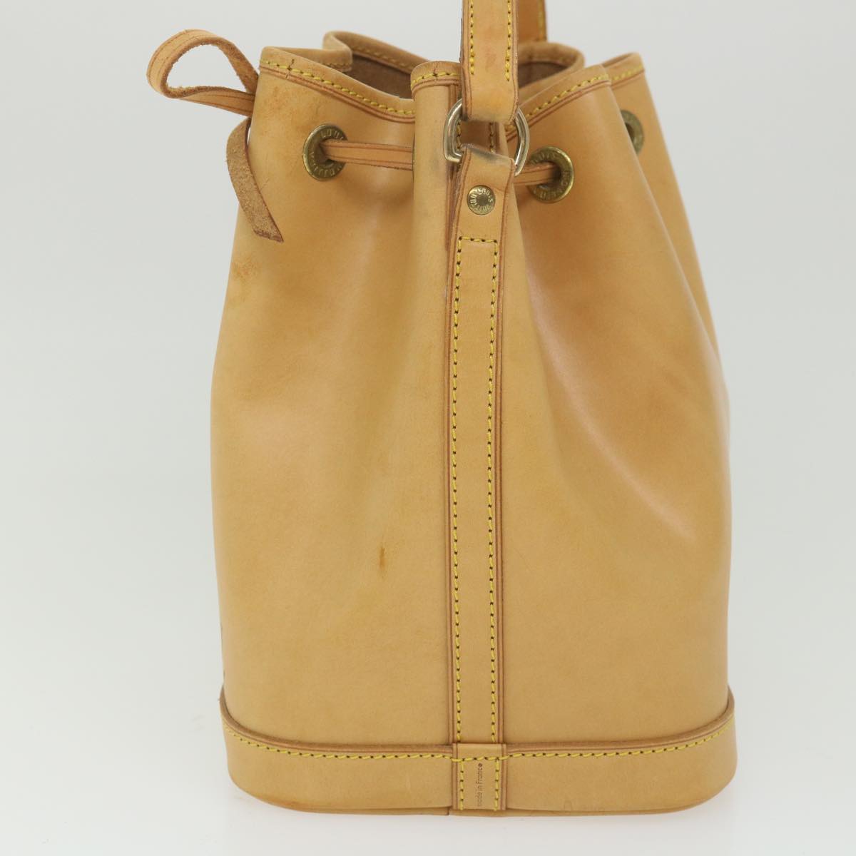 Louis Vuitton Noe Beige Leather Handbag