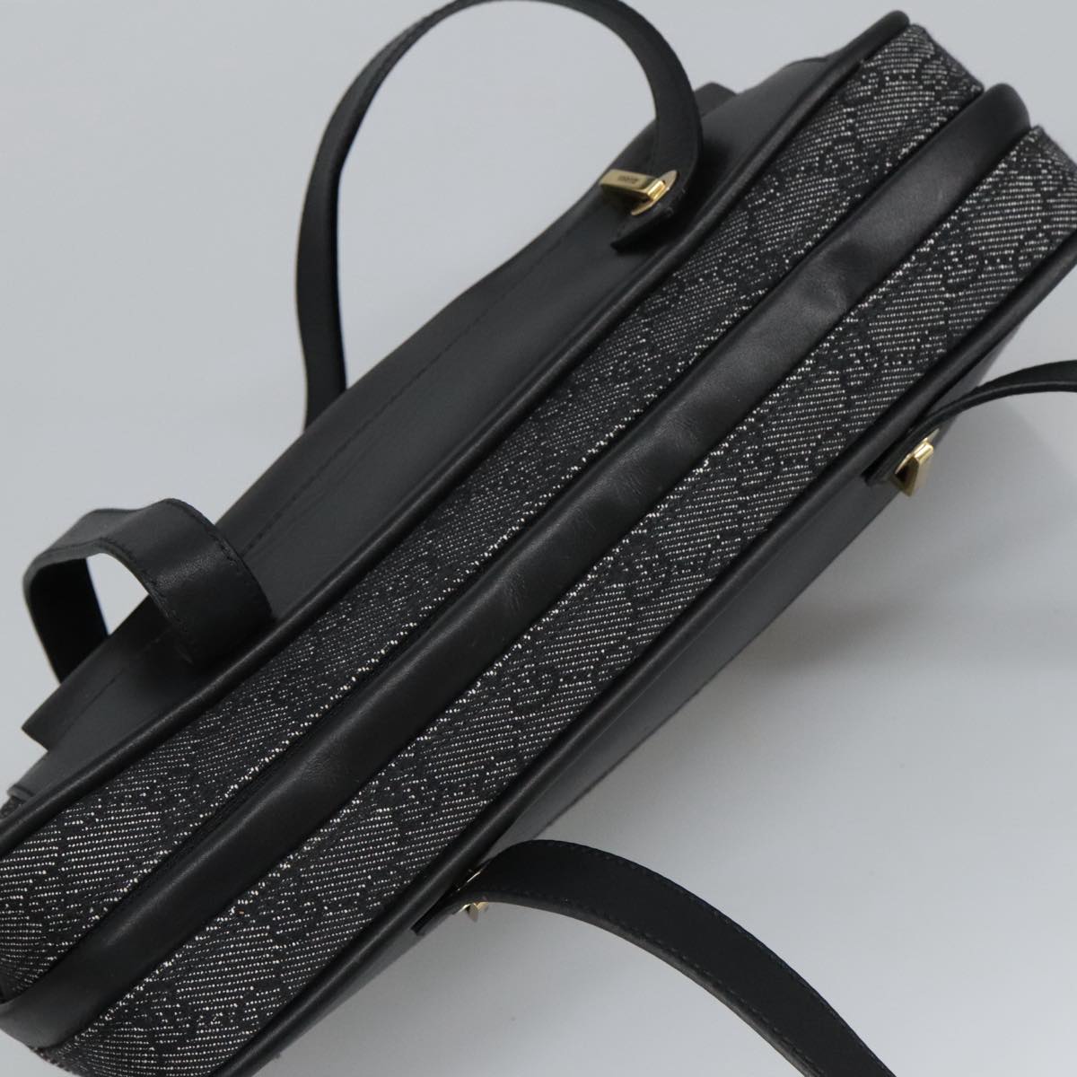 Gucci Gg Canvas Black Canvas Shoulder Bag