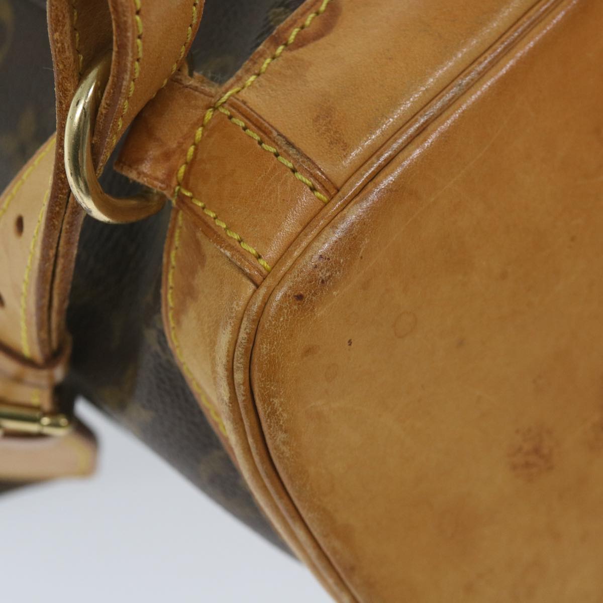 Louis Vuitton Montsouris Brown Canvas Backpack Bag