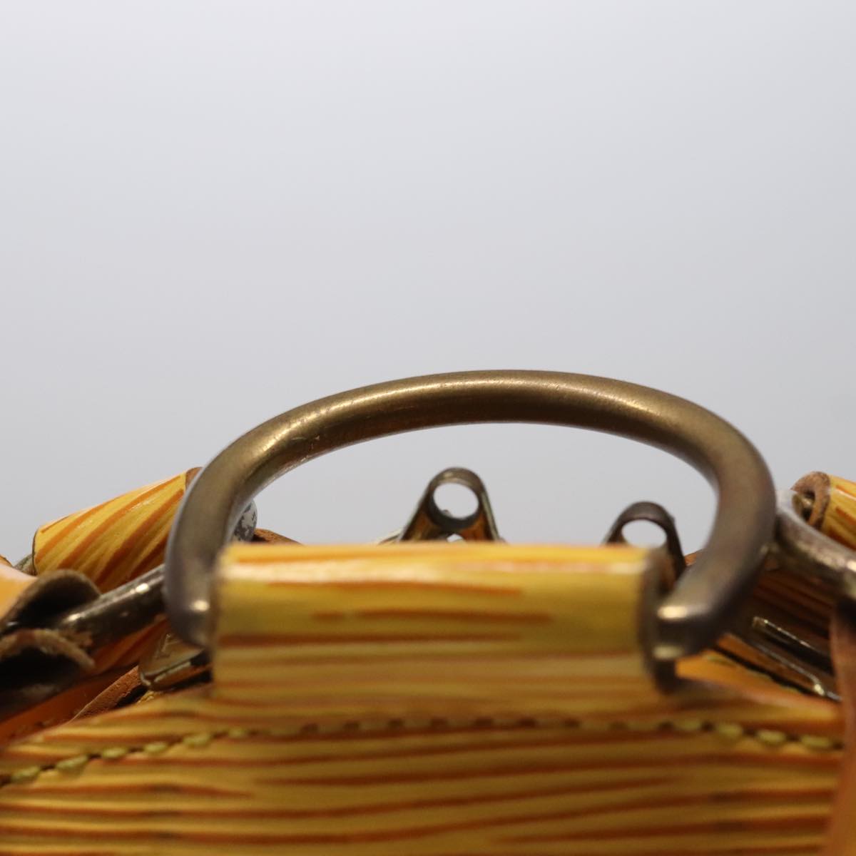 Louis Vuitton Mabillon Yellow Leather Backpack Bag