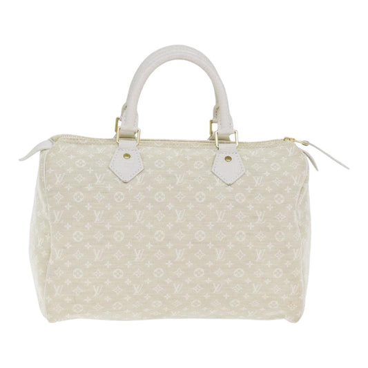 Louis Vuitton Speedy 30 Beige Canvas Handbag ()