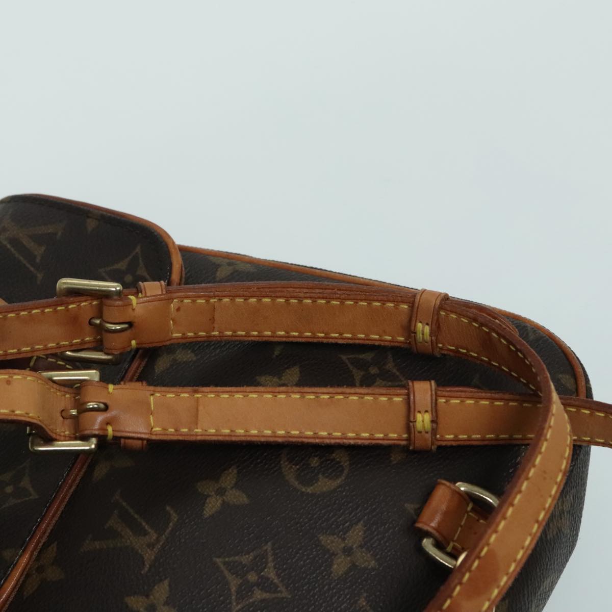 Louis Vuitton Marelle Brown Canvas Backpack Bag