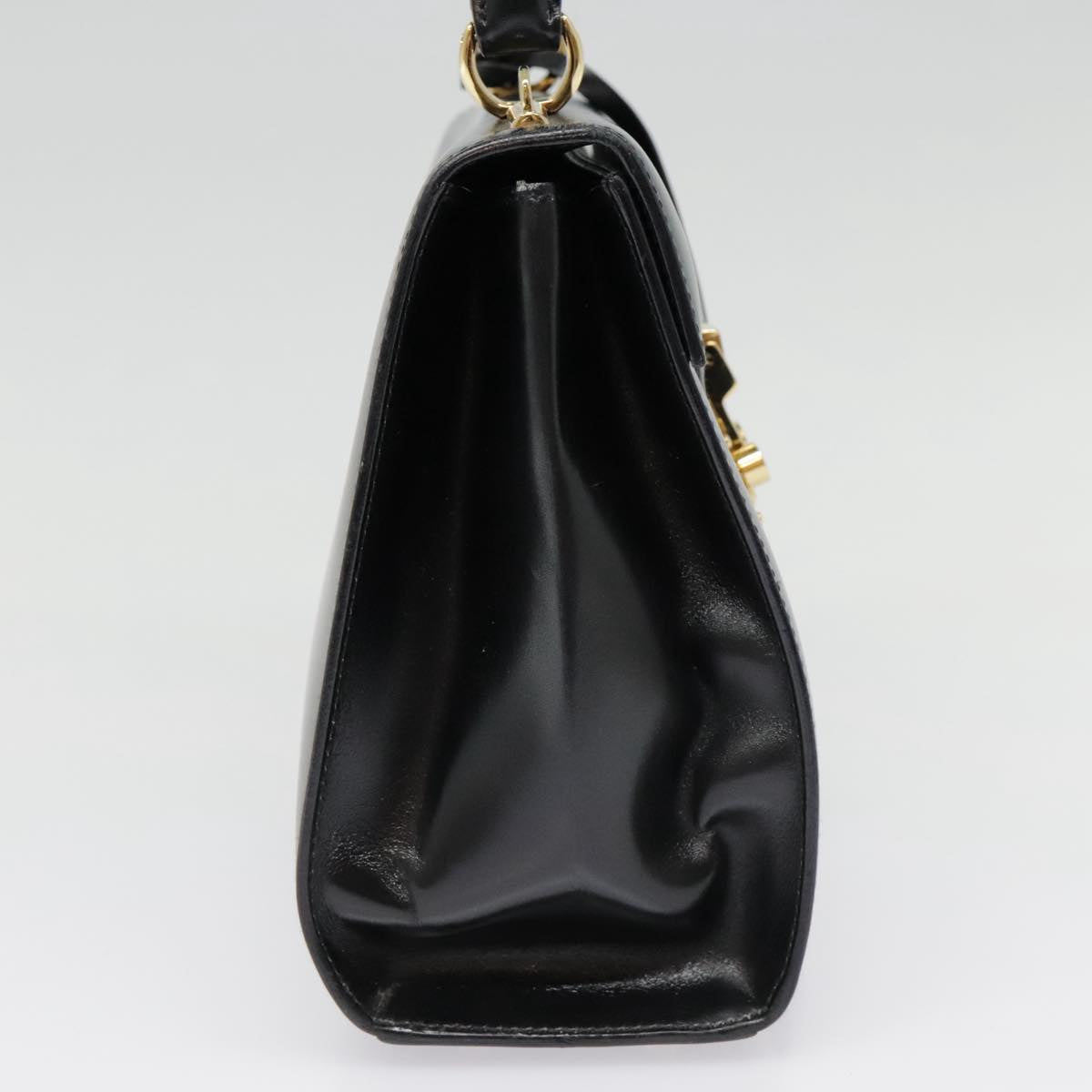 Gucci Lady Lock Black Leather Handbag