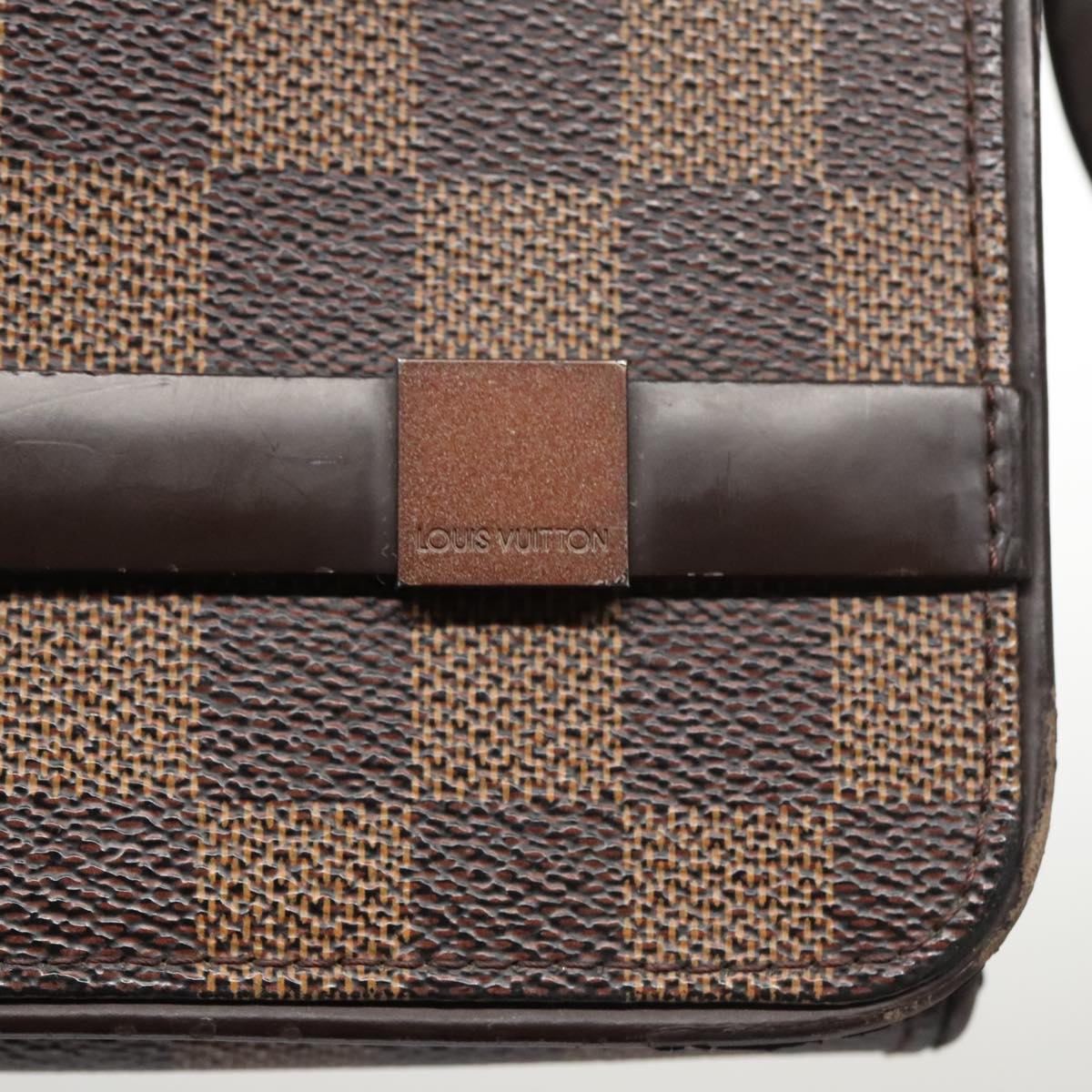 Louis Vuitton Tribeca Brown Canvas Shoulder Bag