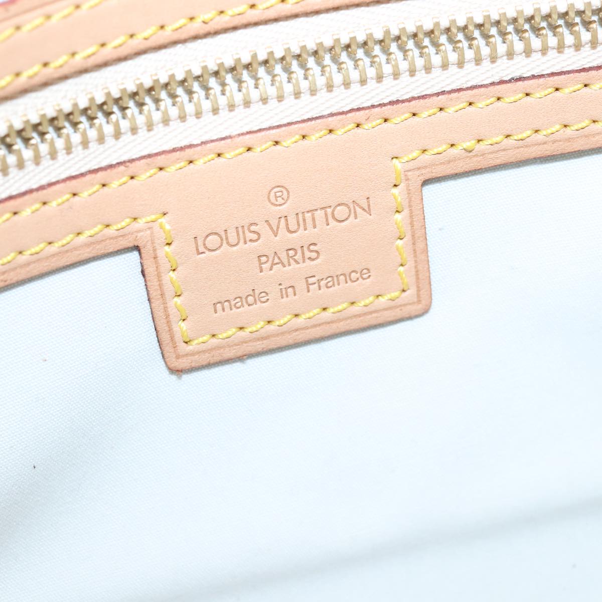 Louis Vuitton Camille Navy Canvas Shoulder Bag