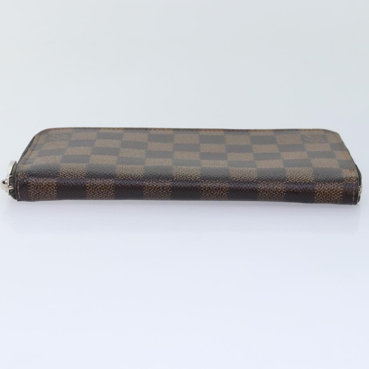 Louis Vuitton Zippy Wallet Vertical Brown Canvas Wallet
