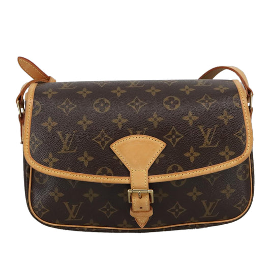Louis Vuitton Sologne Brown Canvas Shoulder Bag
