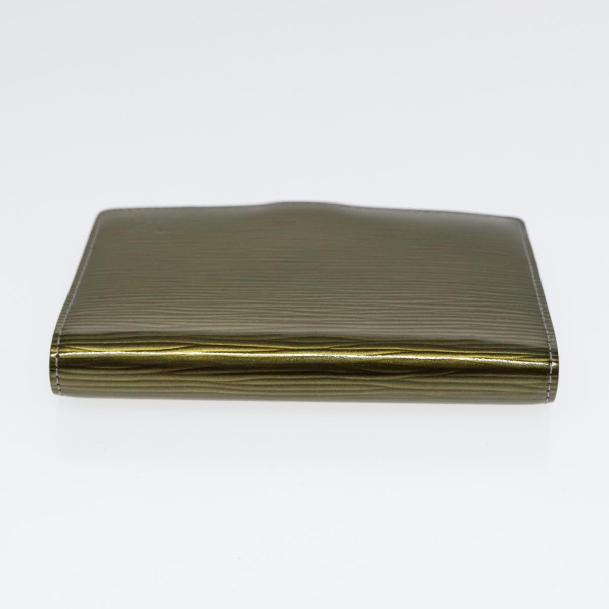 Louis Vuitton Agenda Cover Green Leather Wallet