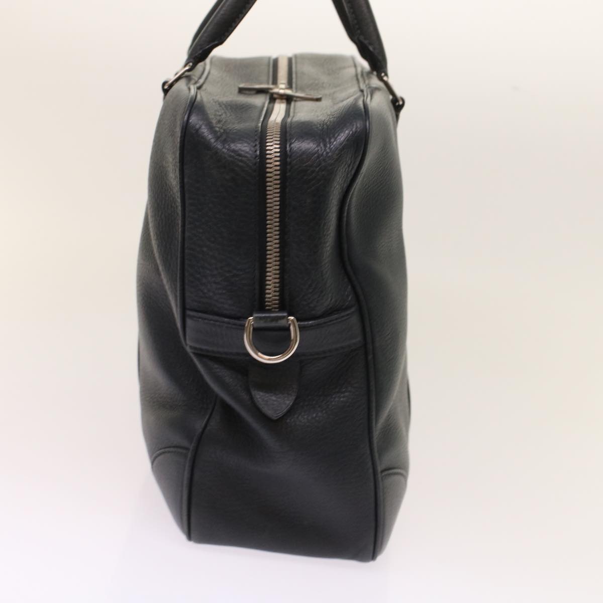 Louis Vuitton Naxos Black Leather Handbag