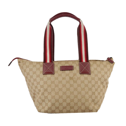 Gucci Gg Canvas Beige Canvas Tote Bag ()