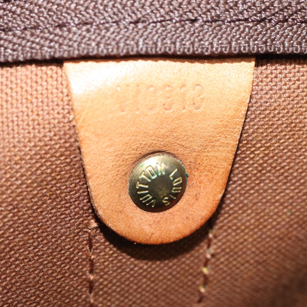 Louis Vuitton Keepall 60 Brown Canvas Travel Bag