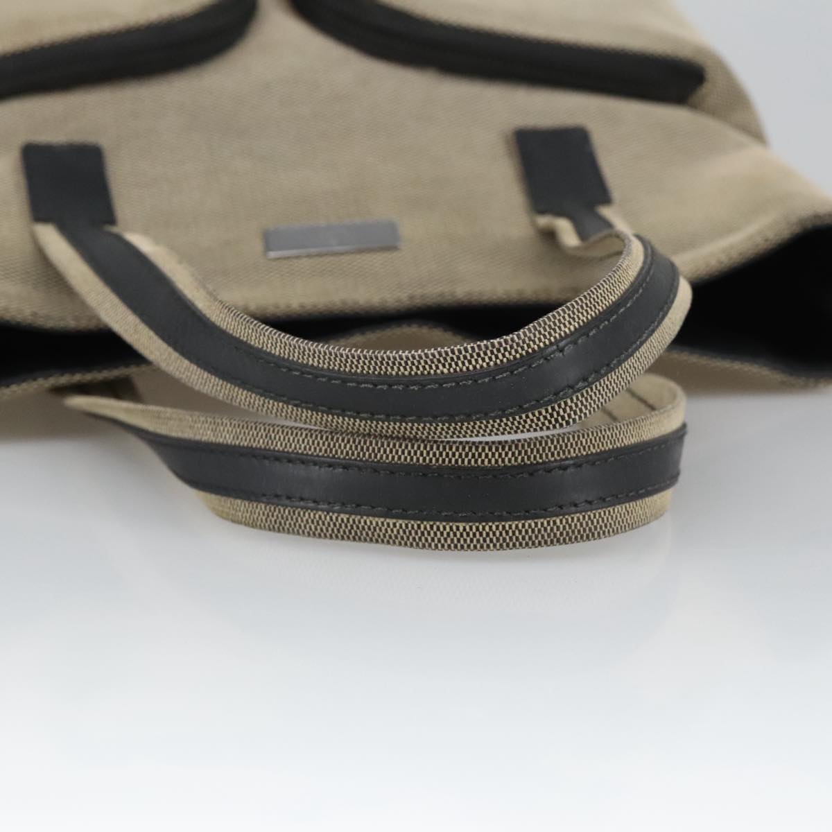 Gucci Beige Canvas Handbag