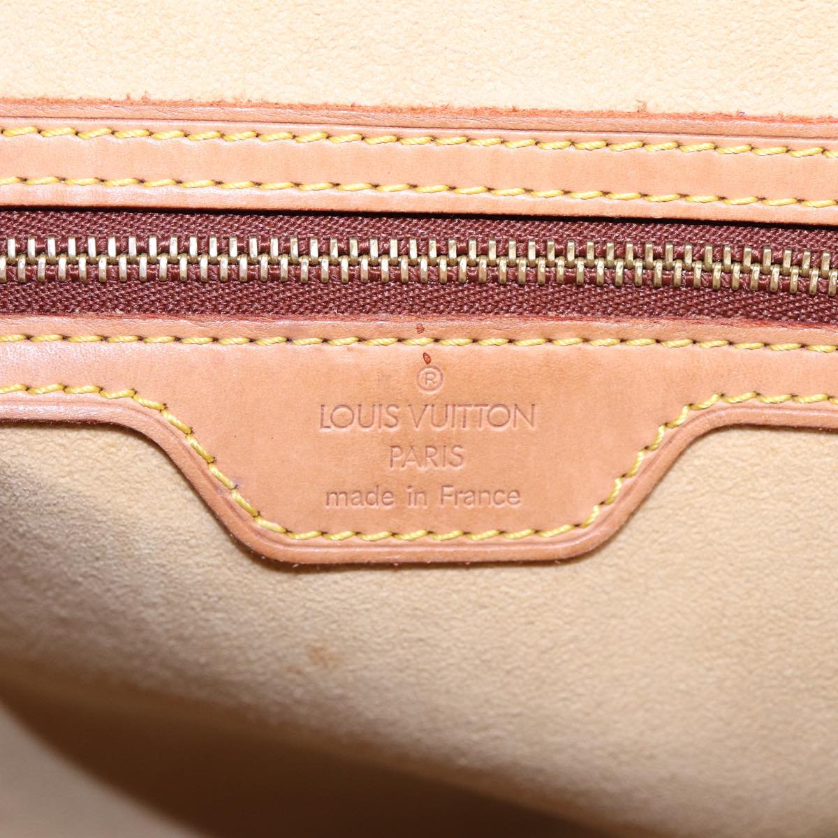 Louis Vuitton Looping Gm Brown Canvas Shoulder Bag