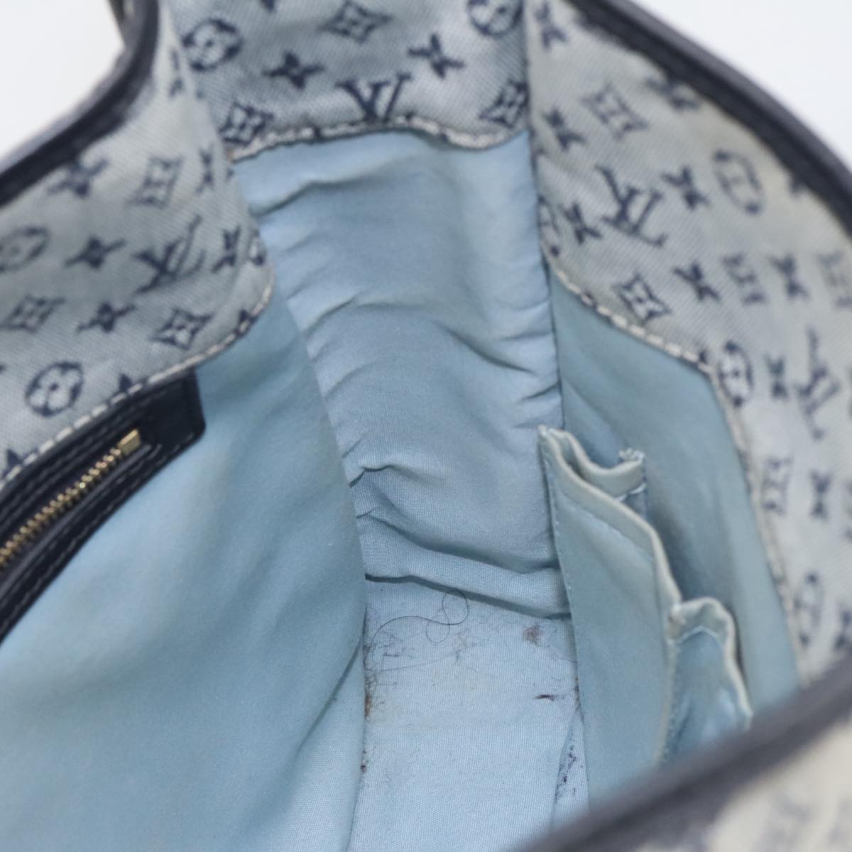 Louis Vuitton Mary Kate Grey Canvas Shoulder Bag