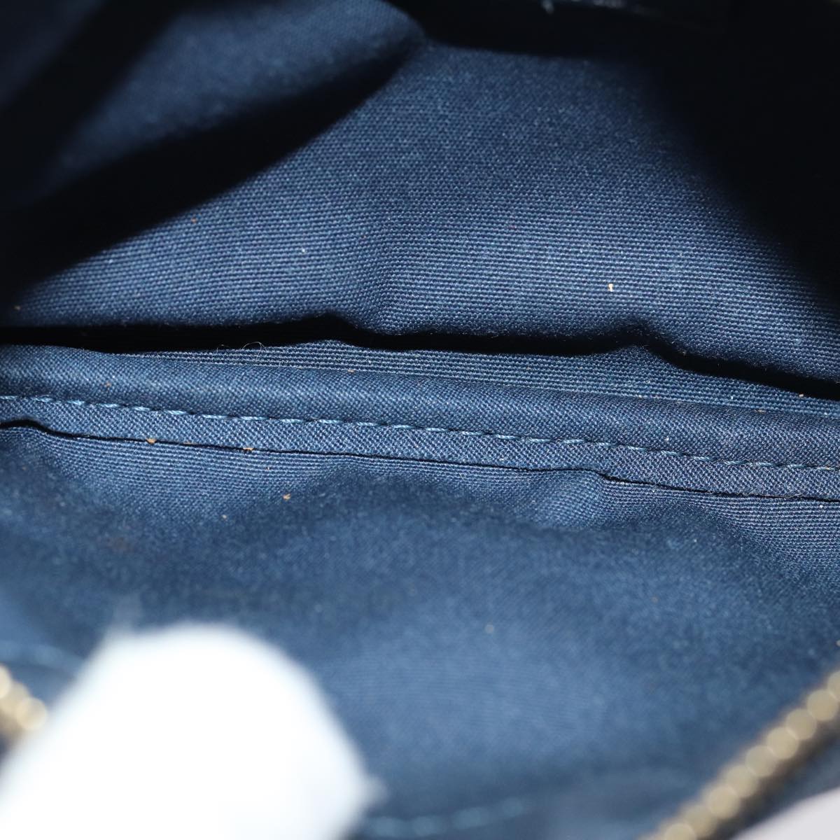 Louis Vuitton Sophie Navy Canvas Clutch Bag