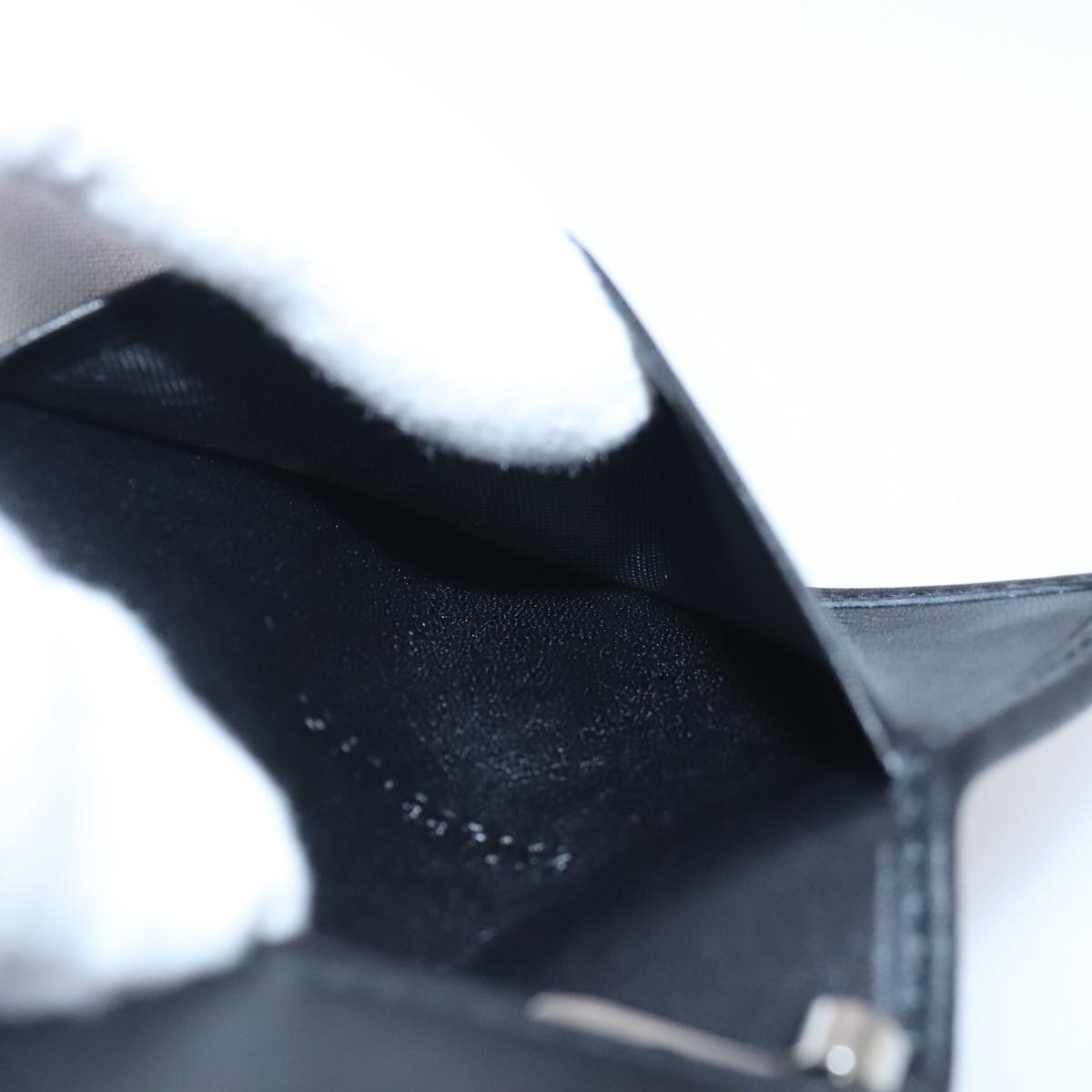 Gucci Key Case Black Leather Wallet