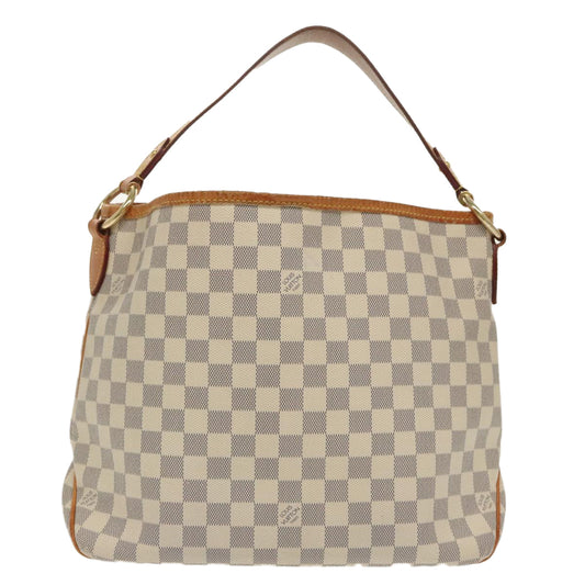 Louis Vuitton Delightfull Pm White Canvas Shoulder Bag