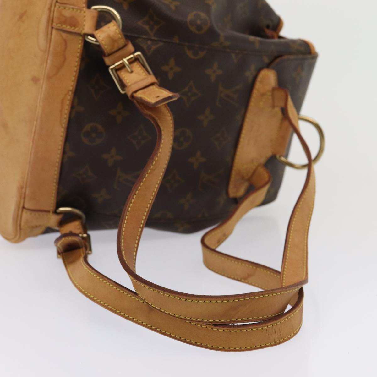 Louis Vuitton Montsouris Brown Canvas Backpack Bag