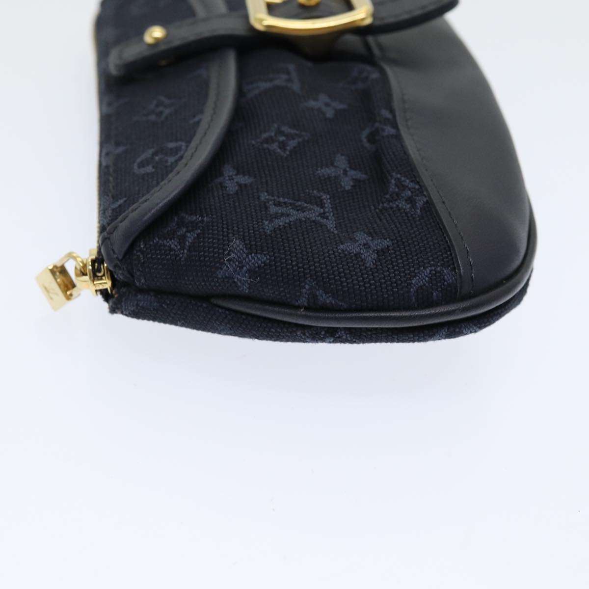 Louis Vuitton Sophie Navy Canvas Clutch Bag