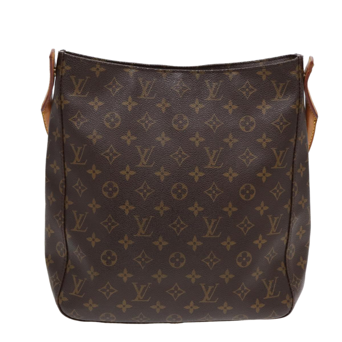 Louis Vuitton Looping Gm Brown Canvas Shoulder Bag