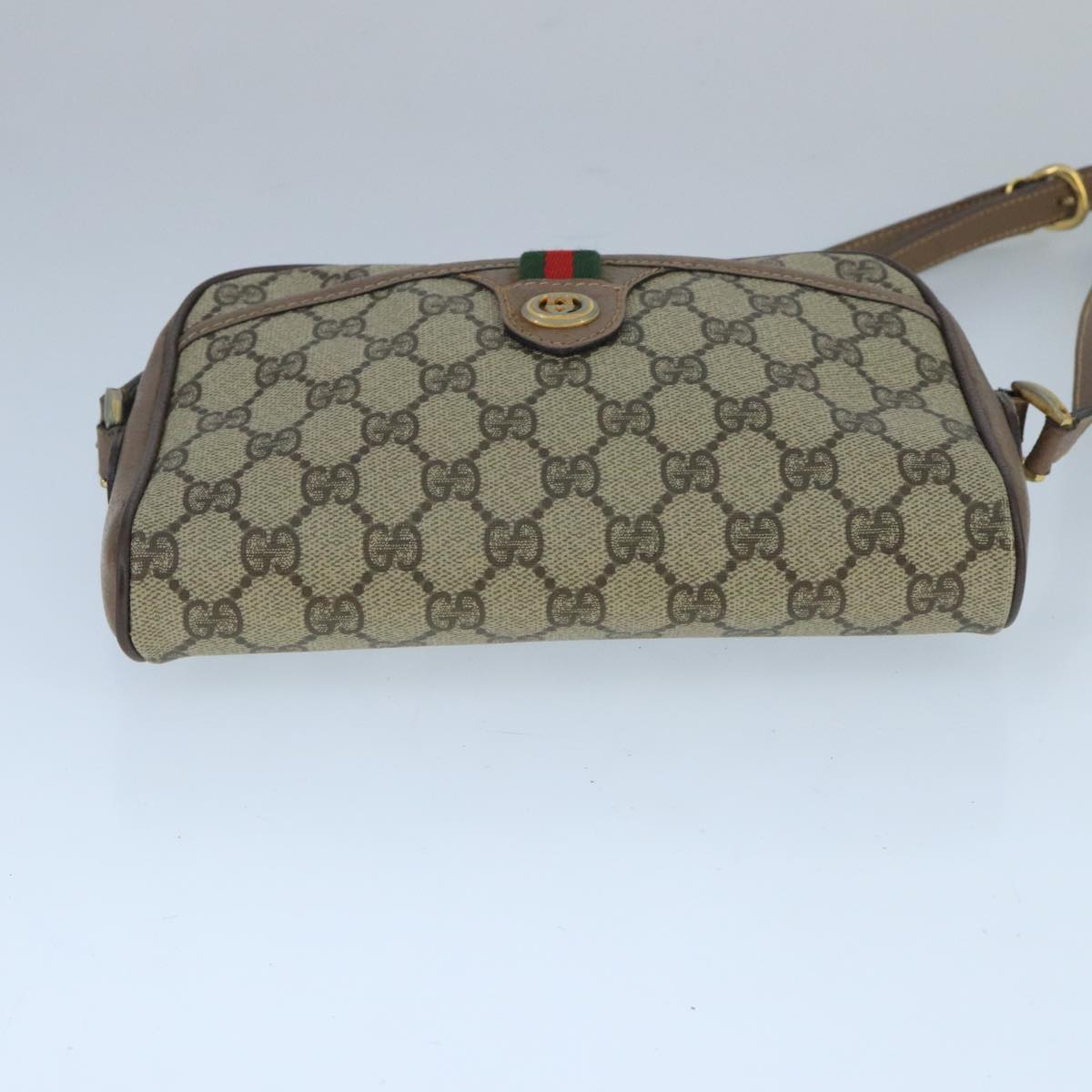 Gucci Gg Supreme Beige Canvas Shoulder Bag