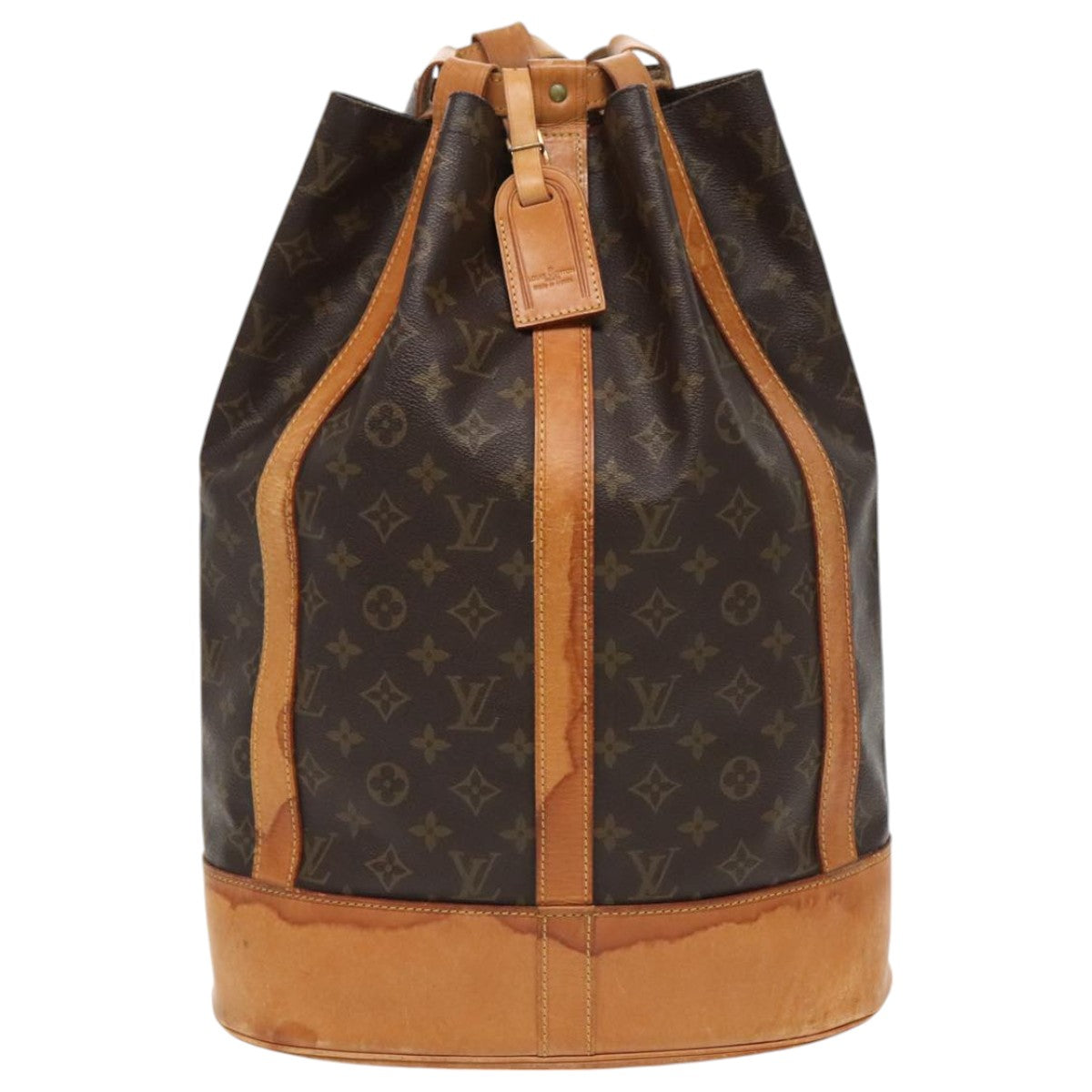Louis Vuitton Randonnée Brown Canvas Shoulder Bag