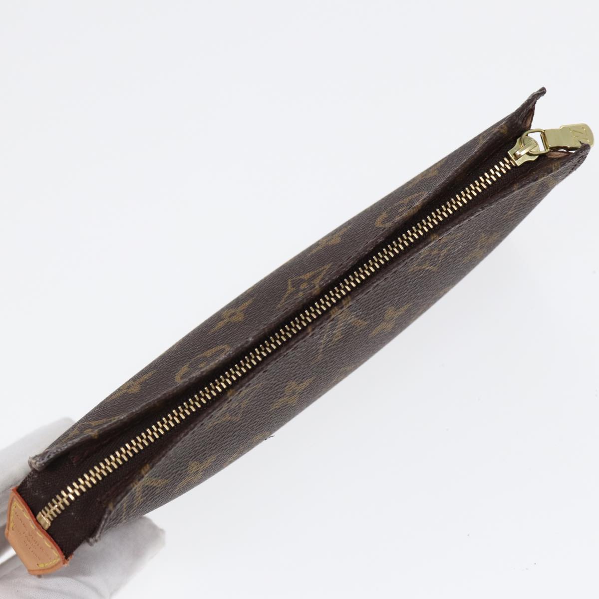 Louis Vuitton Bucket Gm Brown Canvas Clutch Bag