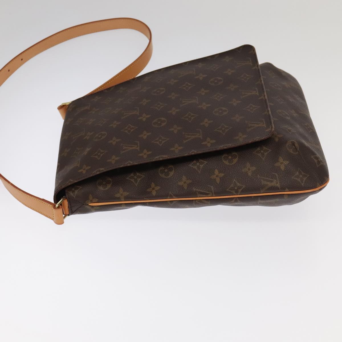 Louis Vuitton Musette Brown Canvas Shoulder Bag