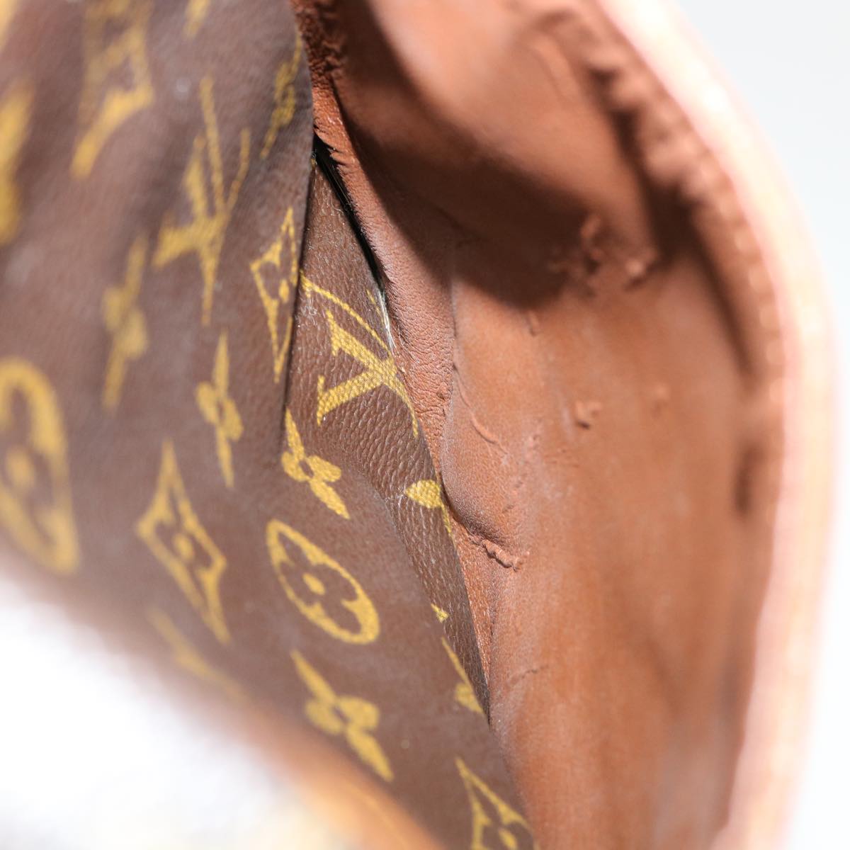 Louis Vuitton Danube Brown Canvas Shoulder Bag