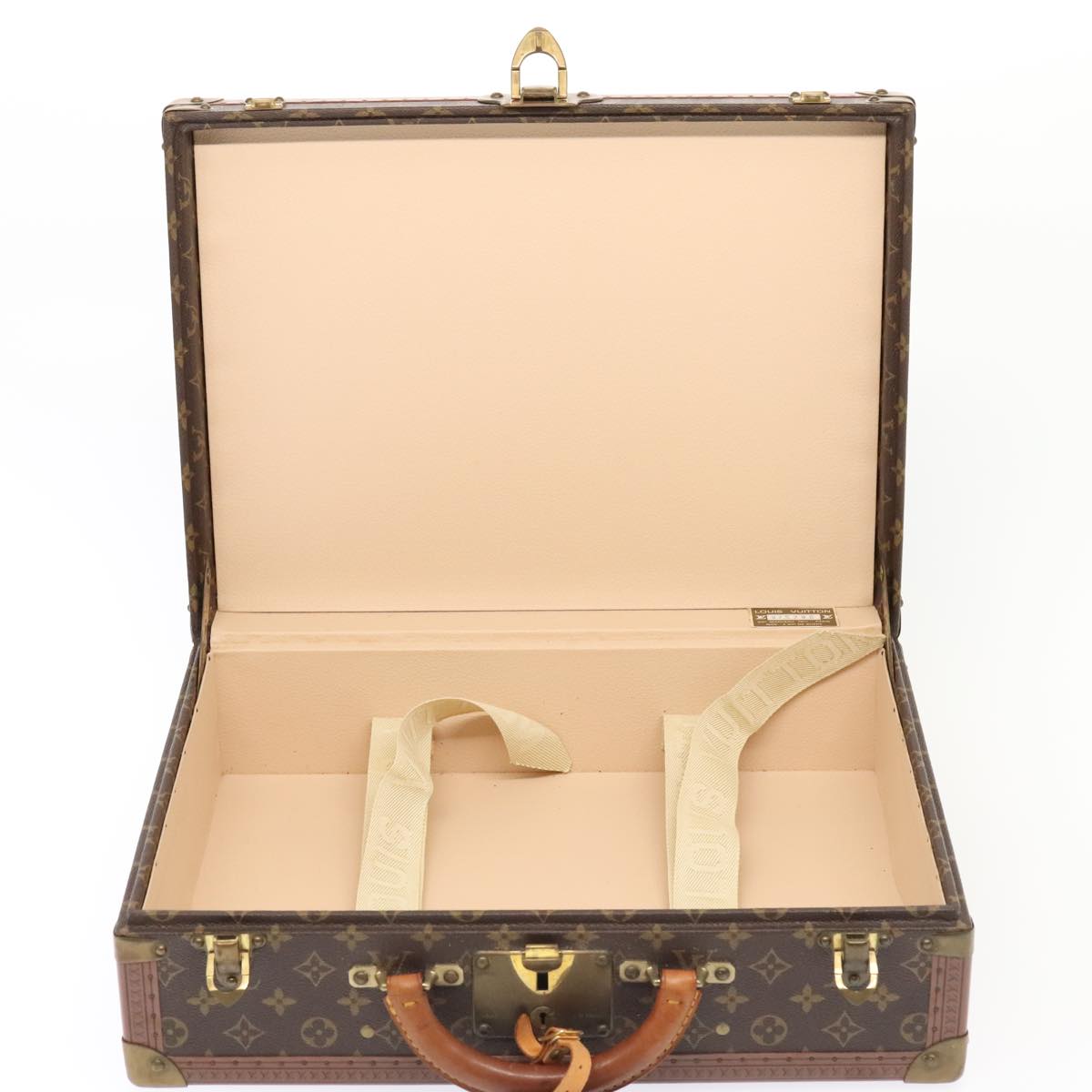 Louis Vuitton Cotteville Brown Canvas Travel Bag