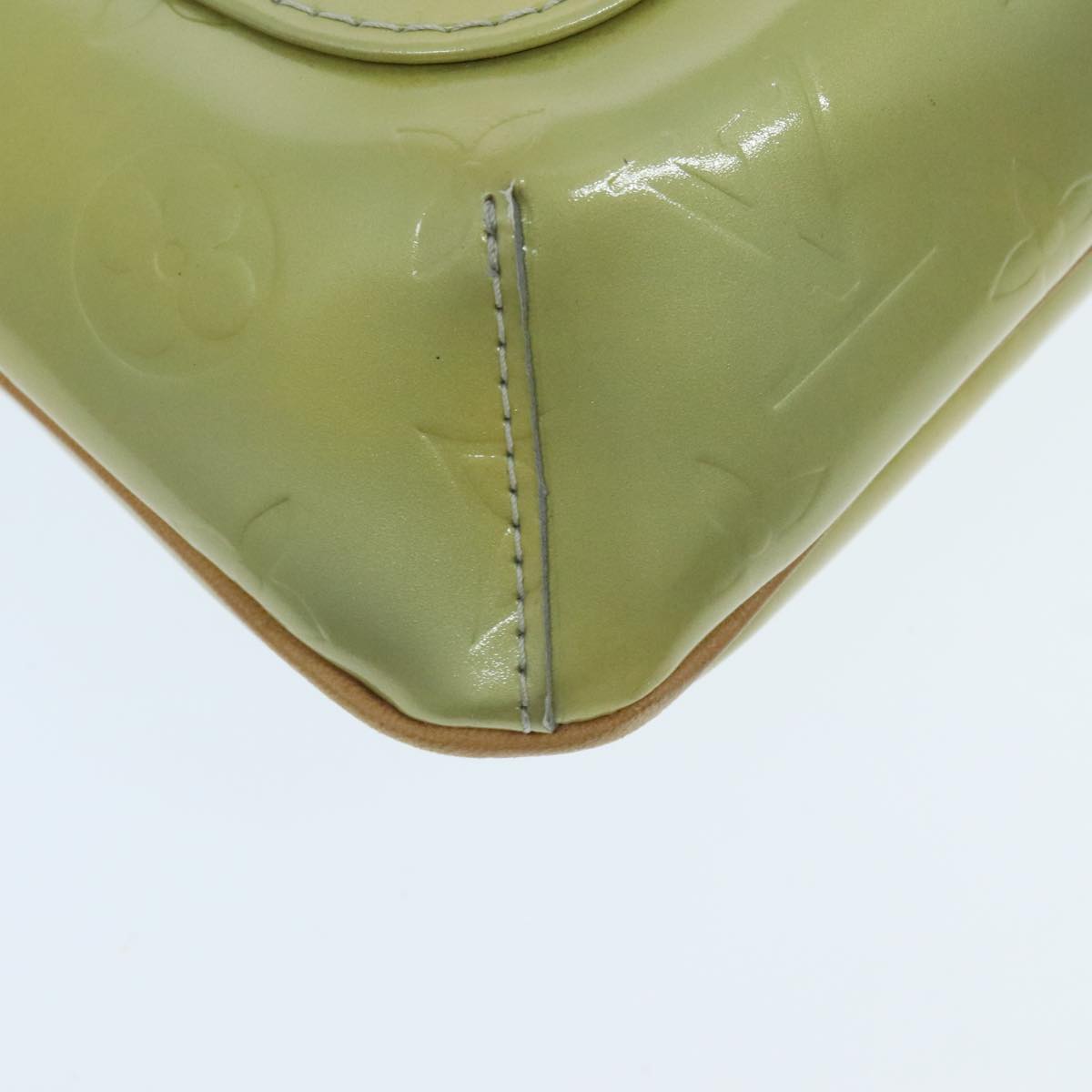 Louis Vuitton Thompson Street Green Patent Leather Shoulder Bag