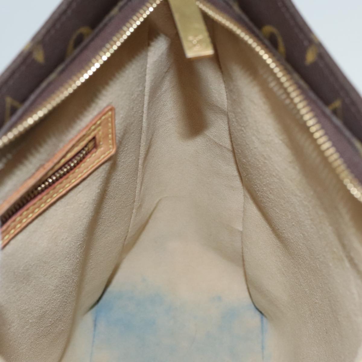 Louis Vuitton Looping Gm Brown Canvas Shoulder Bag