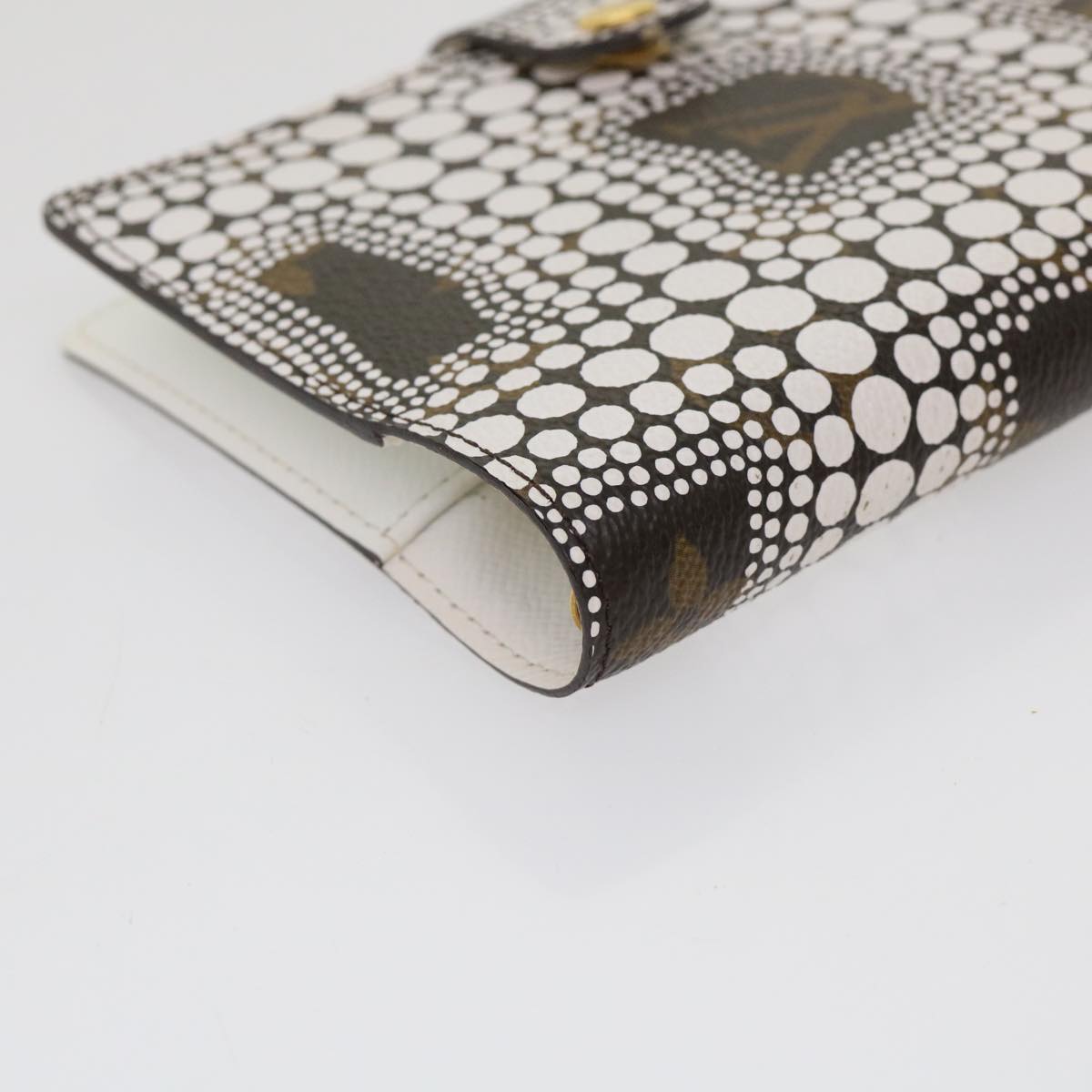 Louis Vuitton Agenda Cover White Canvas Wallet