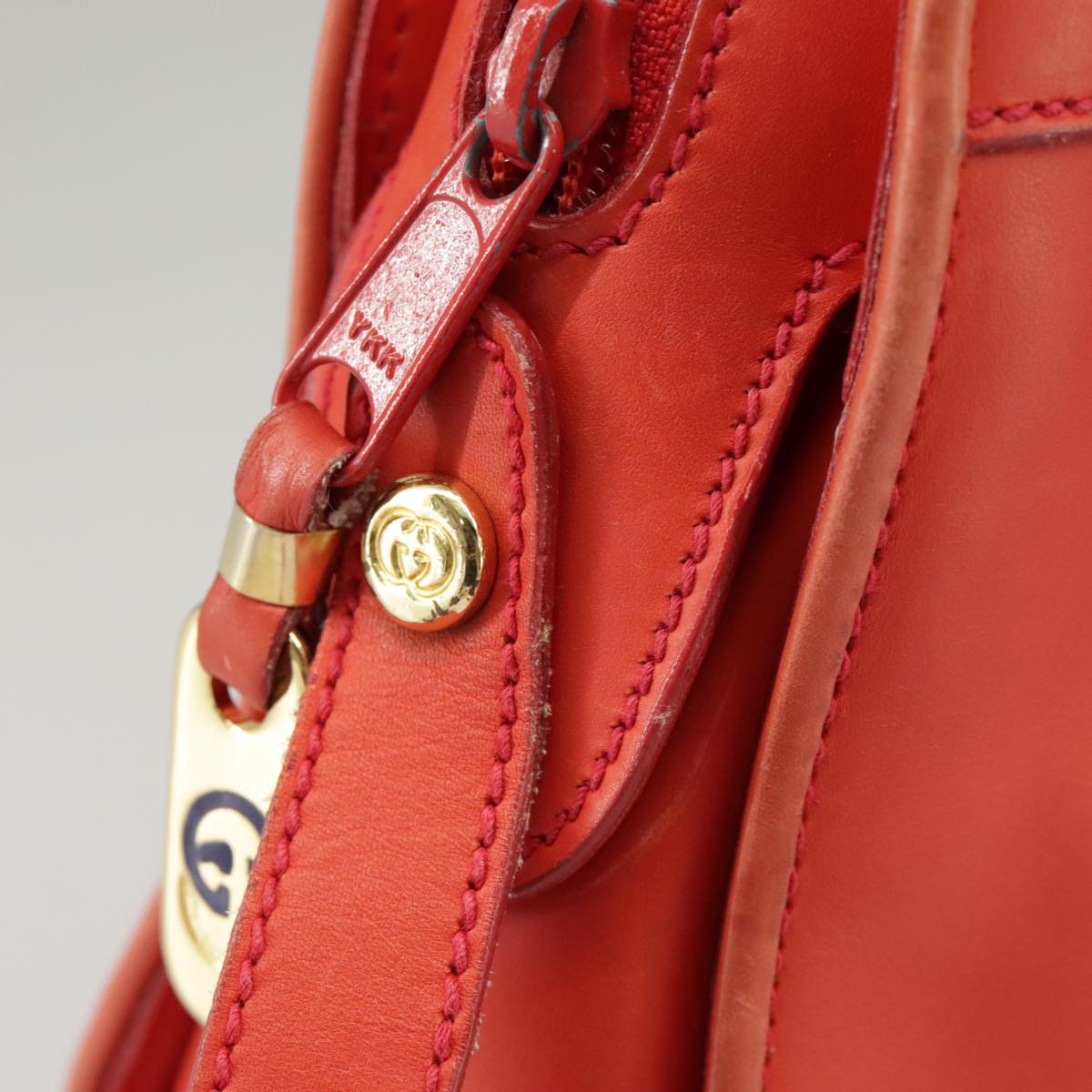 Gucci Ophidia Orange Leather Shoulder Bag