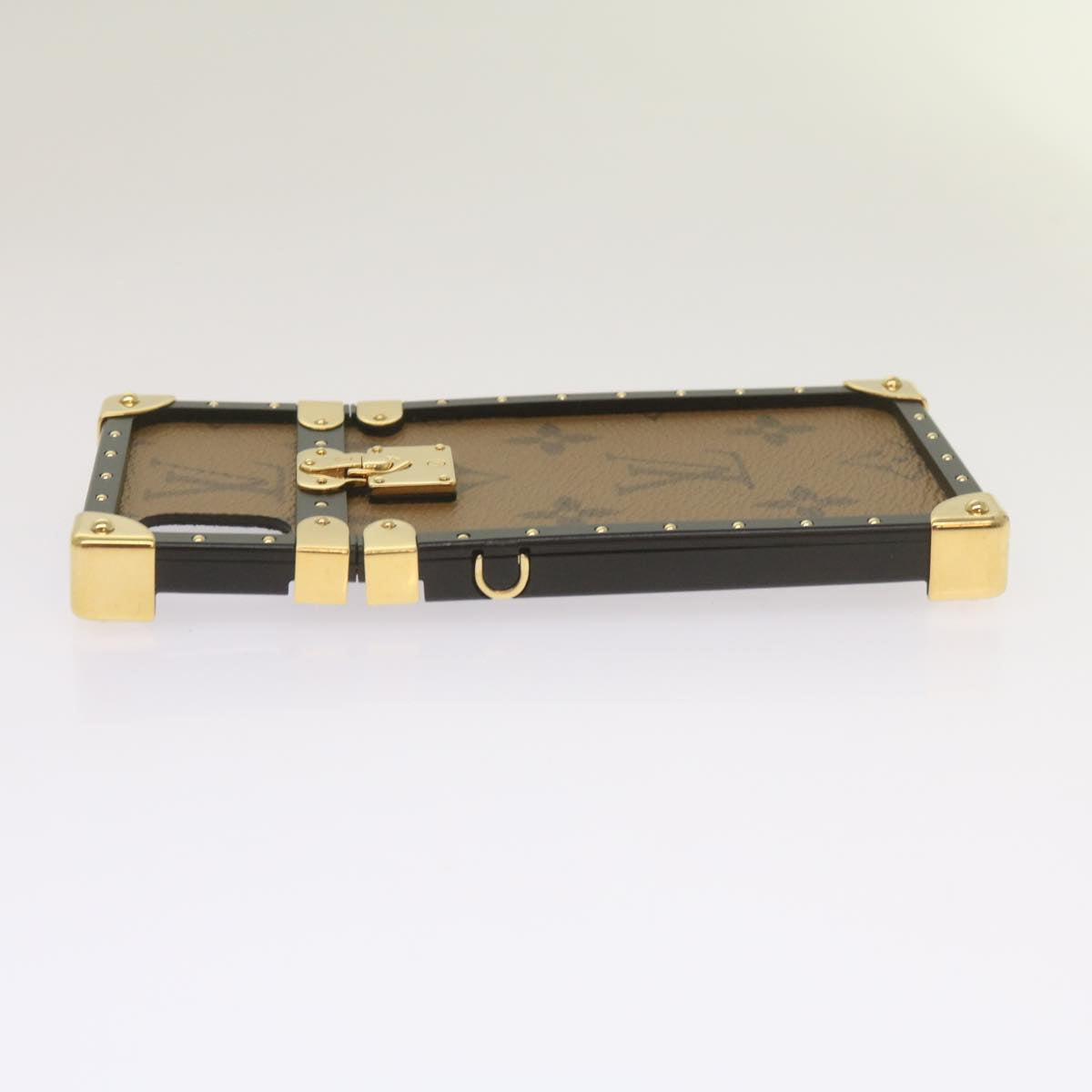Louis Vuitton Etui Iphone Brown Canvas Phone Jewelry