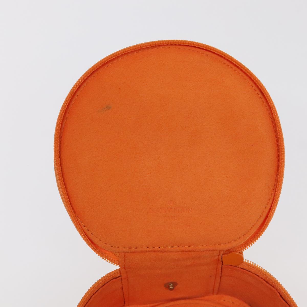 Louis Vuitton Ecrin Orange Leather Jewelleryset Jewelry