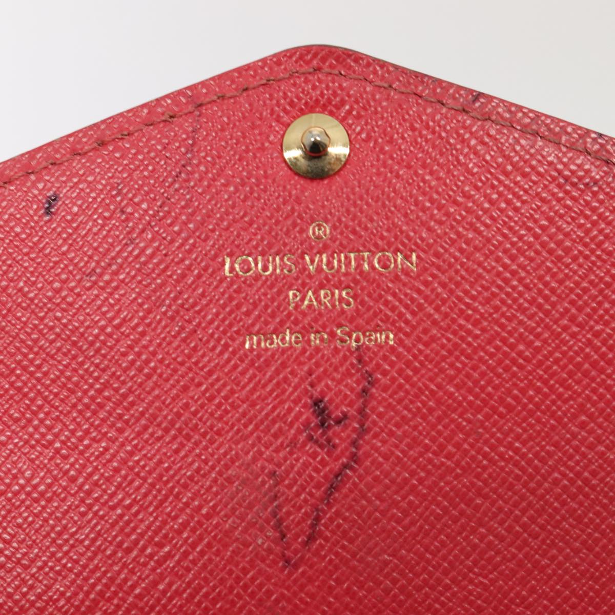 Louis Vuitton Portefeuille Sarah Multicolour Canvas Wallet