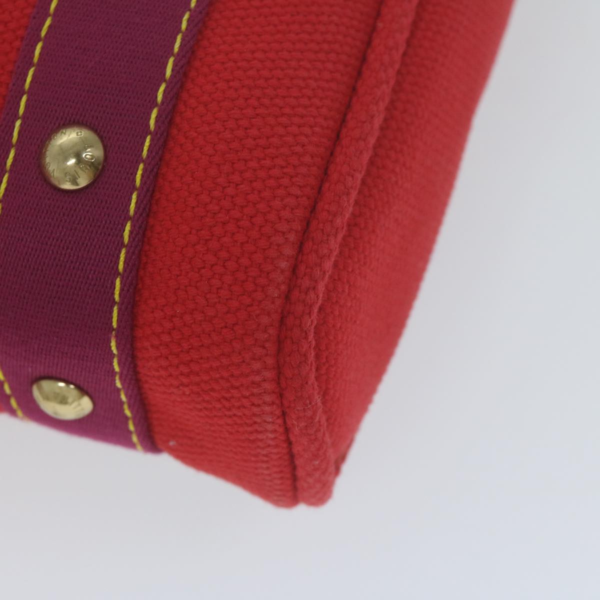 Louis Vuitton Cabas Red Canvas Tote Bag