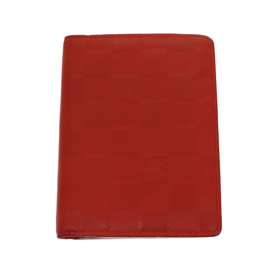 Louis Vuitton James Red Leather Wallet