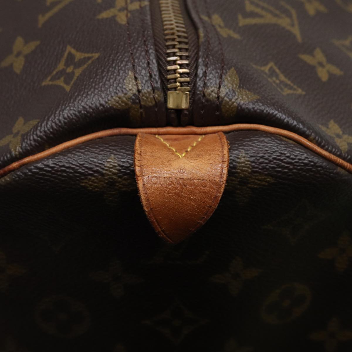 Louis Vuitton Keepall 60 Brown Canvas Travel Bag